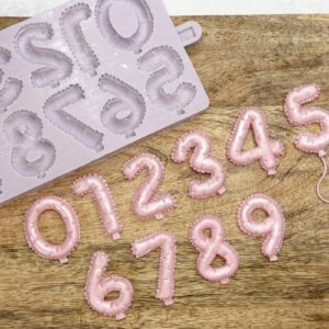Karen Davies Balloons Numbers Mould