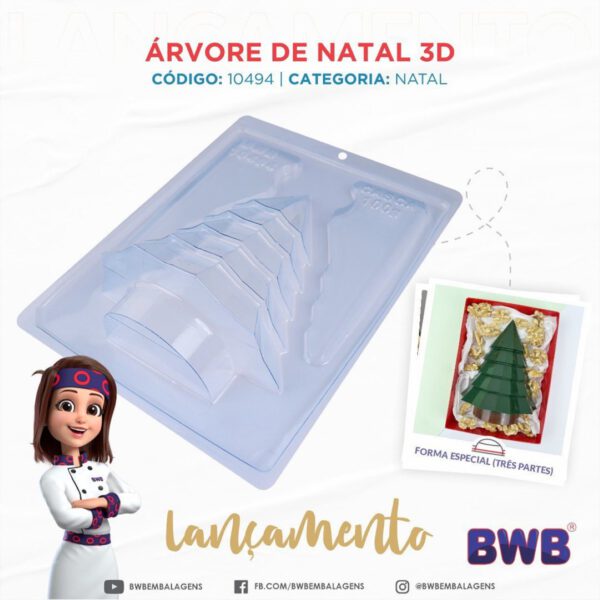 BWB kerstboom 3D 2