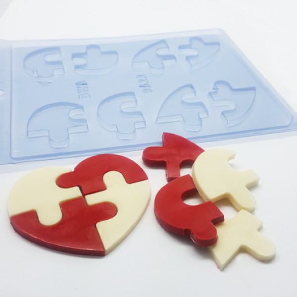 BWB puzzel hart OP=OP - Afbeelding 2