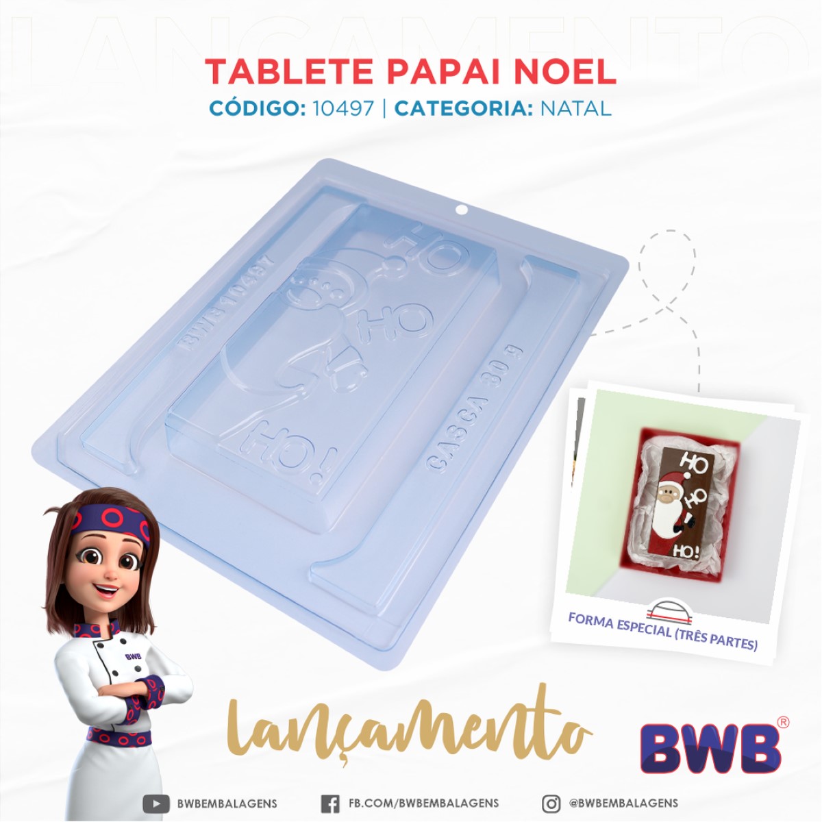 BWB kerstman reep