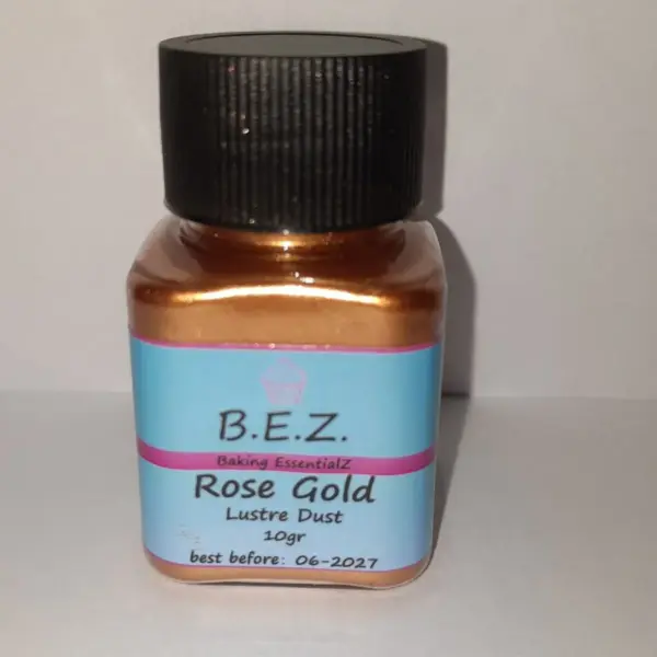 BEZ lustre dust rose gold 10 gram