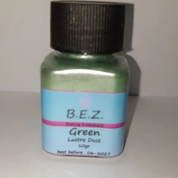 BEZ lustre dust green 10 gram