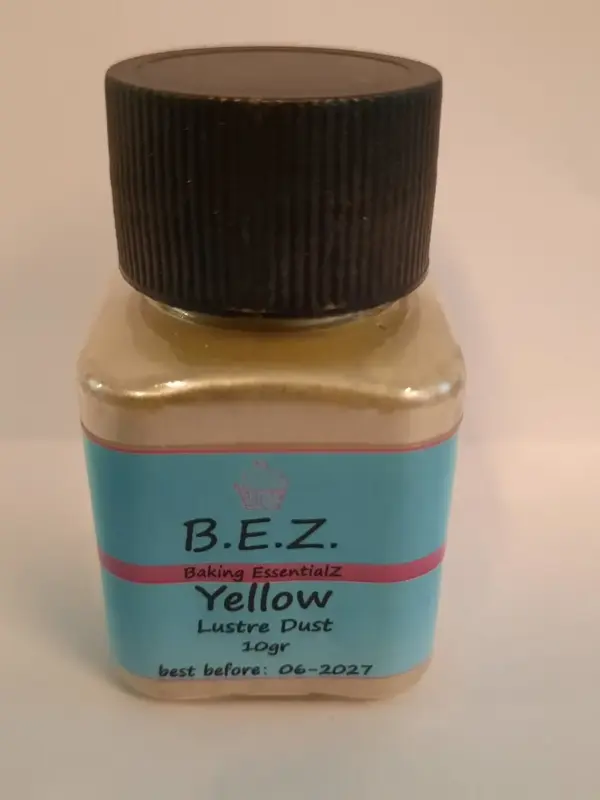 BEZ lustre dust yellow 10 gram