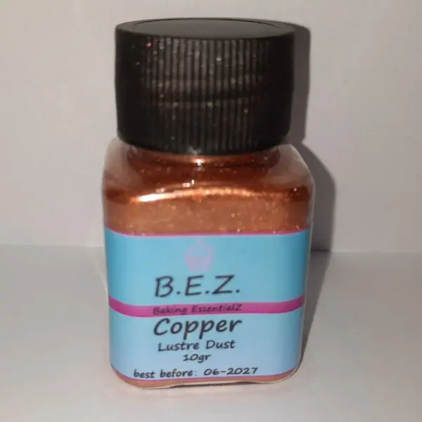 BEZ lustre dust copper 10 gram