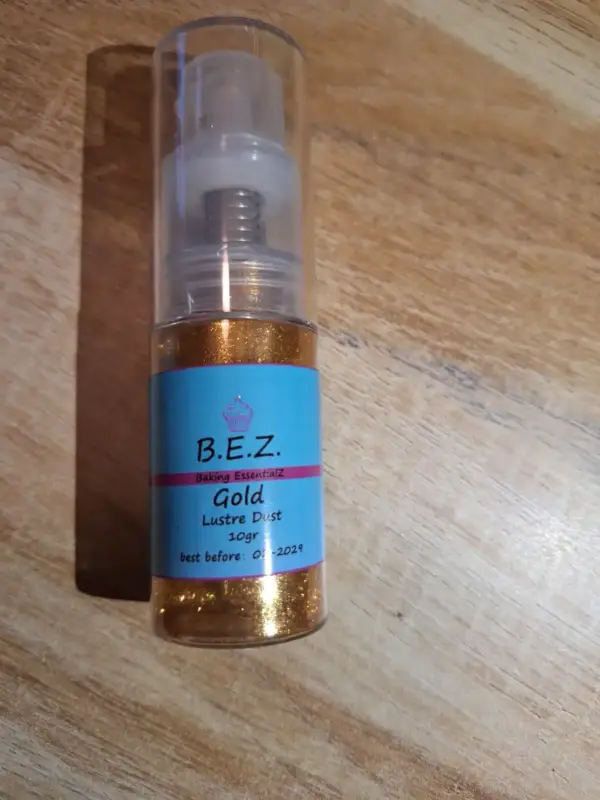 BEZ lustre dust spray gold 10 gram