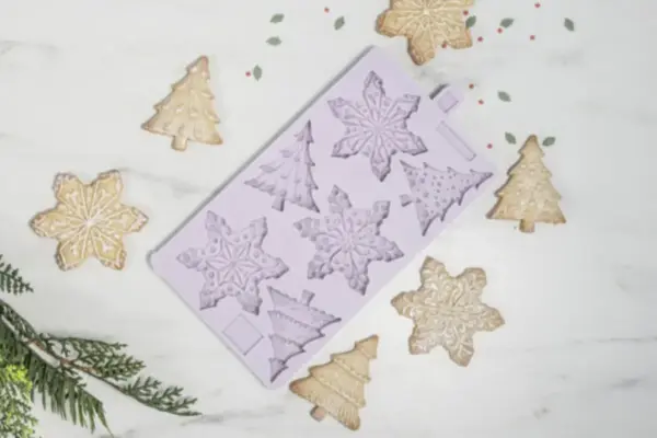 Karen Davies Snowflakes & Christmas Trees Mould