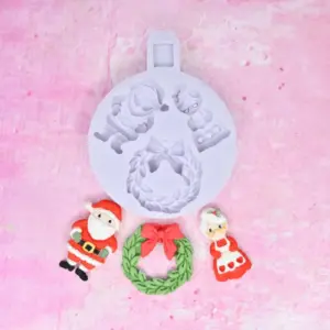 Karen Davies Miniature Mr & Mrs Clause Mould