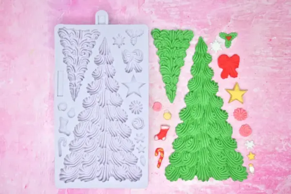 Karen Davies Large Buttercream Trees Mould