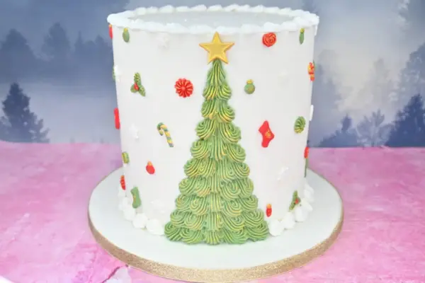 Karen Davies Large Buttercream Trees Mould - Afbeelding 2