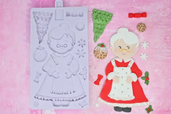 Karen Davies Mrs Clause Mould