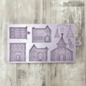 Karen Davies Winter Village Mould