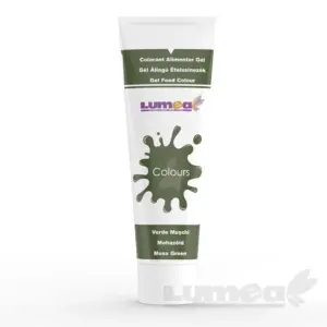 Lumea gel food colour mossgreen