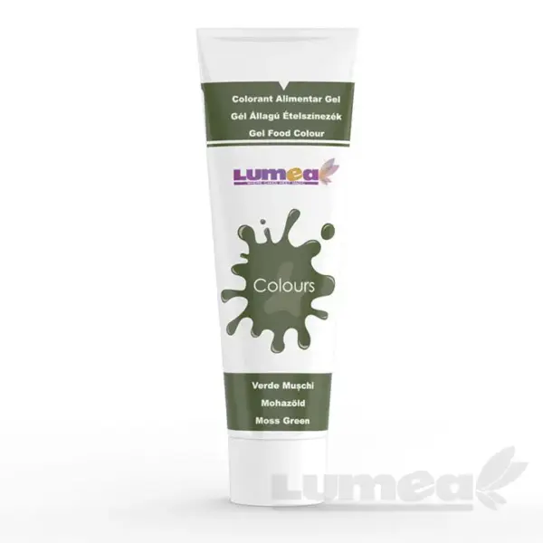 Lumea gel food colour mossgreen