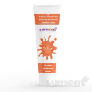 Lumea gel food colour orange