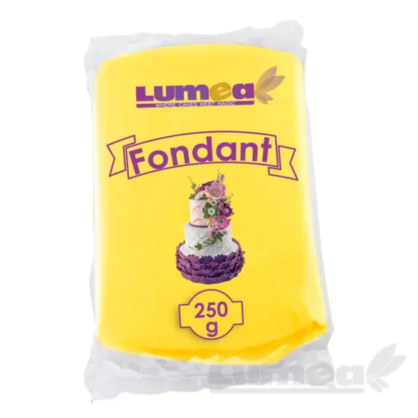 Lumea fondant geel 250 gram
