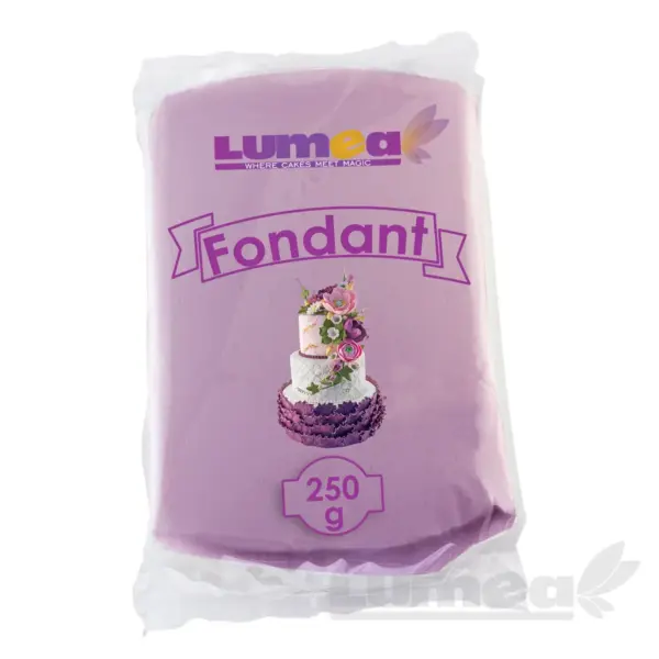 Lumea fondant violet paars 250 gram