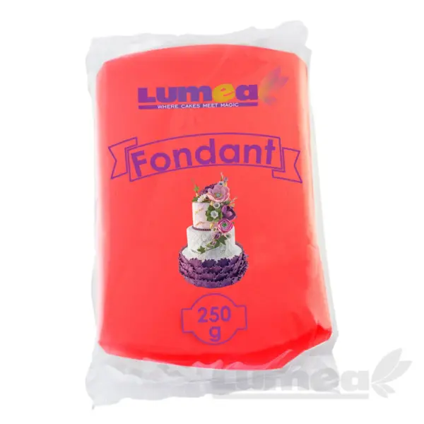 Lumea fondant rood 250 gram