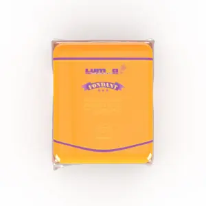 Lumea fondant neon oranje 250 gram