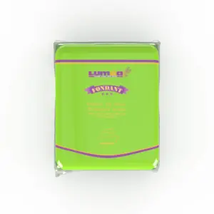 Lumea fondant neon groen 250 gram