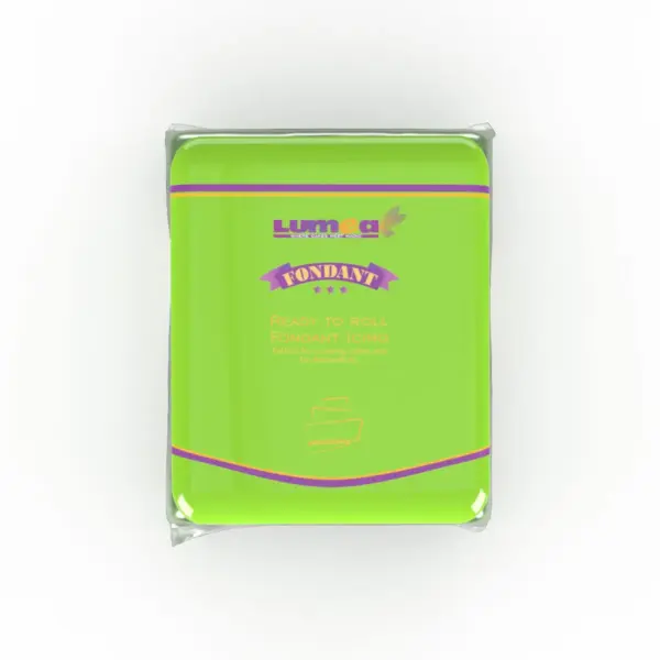 Lumea fondant neon groen 250 gram