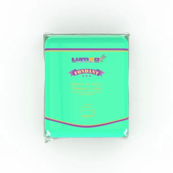 Lumea fondant neon turquoise 250 gram
