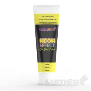 Lumea gel food colour neon yellow