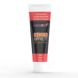 Lumea gel food colour neon red
