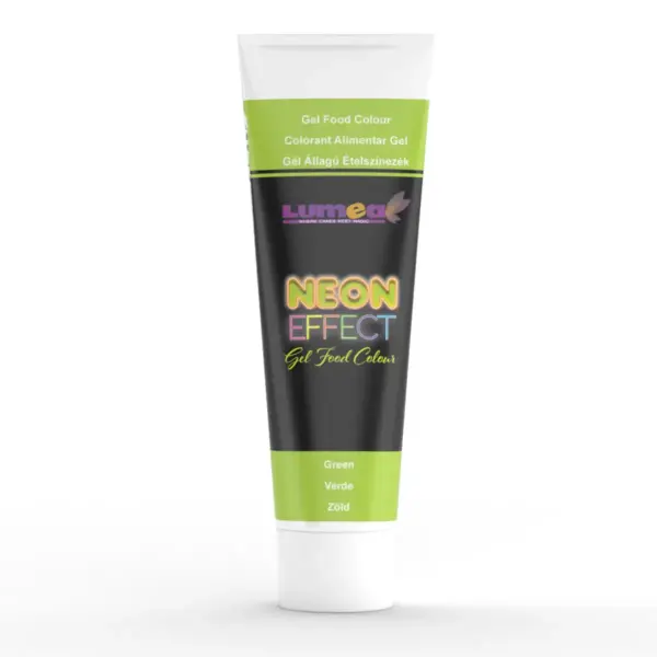 Lumea gel food colour neon green