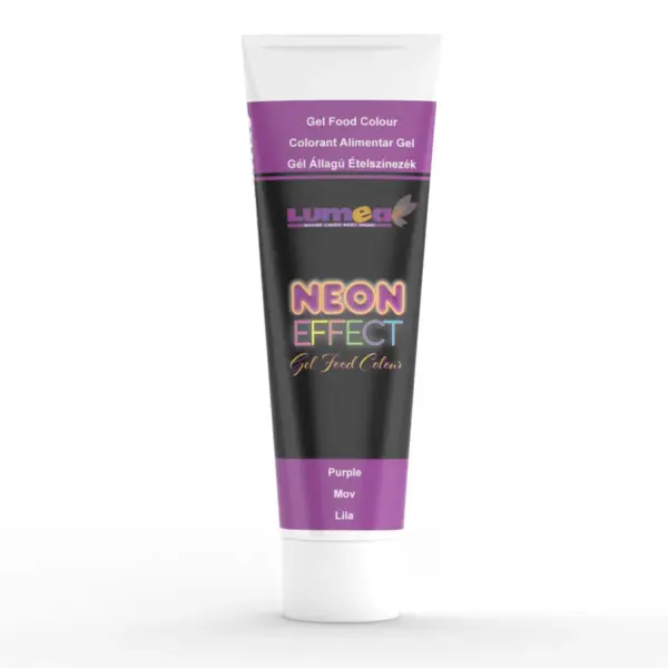 Lumea gel food colour neon purple