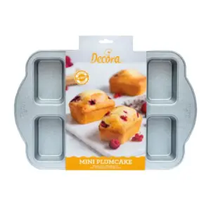 Decora non-stick mini plumcake bakvorm