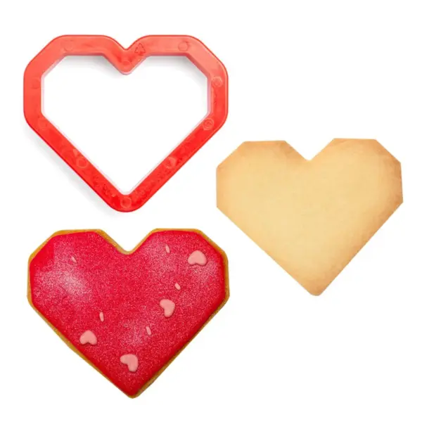 Decora Geometric heart cutter - Afbeelding 2