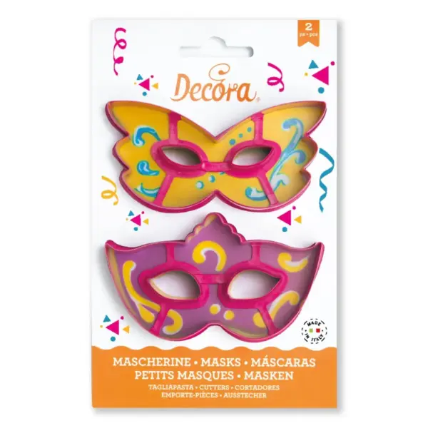 Decora Mask Cookie Cutter Set