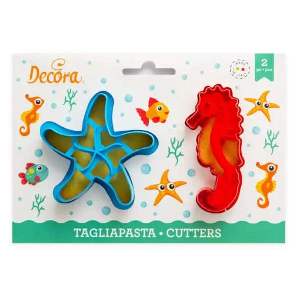 Decora Marine Animals Cookie Cutter Set