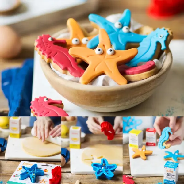 Decora Marine Animals Cookie Cutter Set - Afbeelding 2