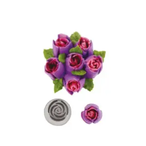 Decora Blistered Direct Rose Bud Nozzle nr. 243