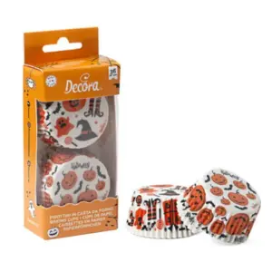 Decora Halloween Cupcakecups 50x32mm 36 stuks