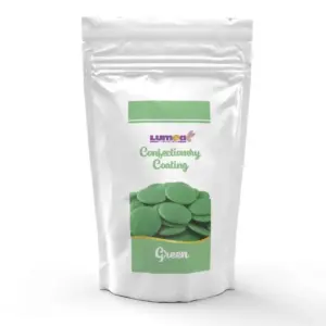 Lumea confectionery coating green 500 gram
