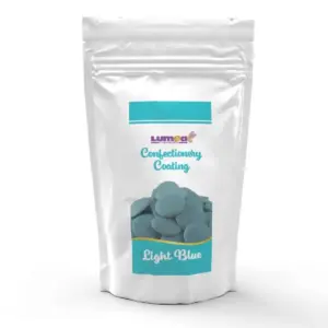 Lumea confectionery coating light blue 500 gram