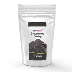 Lumea confectionery coating black 500 gram