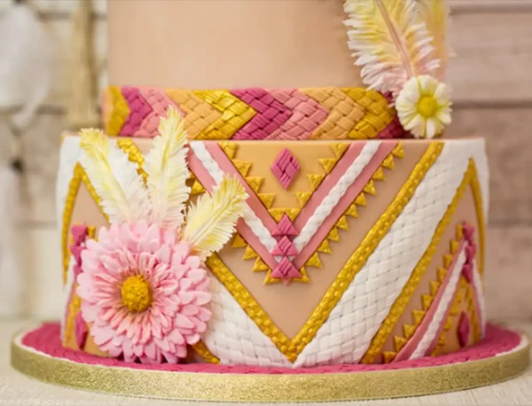 Karen Davies Plaited Borders Mould - Afbeelding 2