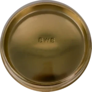 BWB bonbonverpakking goud rond 10 stuks