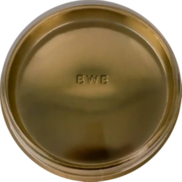 BWB bonbonverpakking goud rond 10 stuks