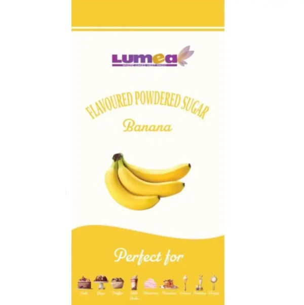 Lumea flavoured powdered sugar Banana 500 gram