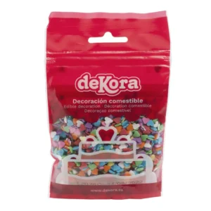 Dekora sprinklemix hartjes 100 gram