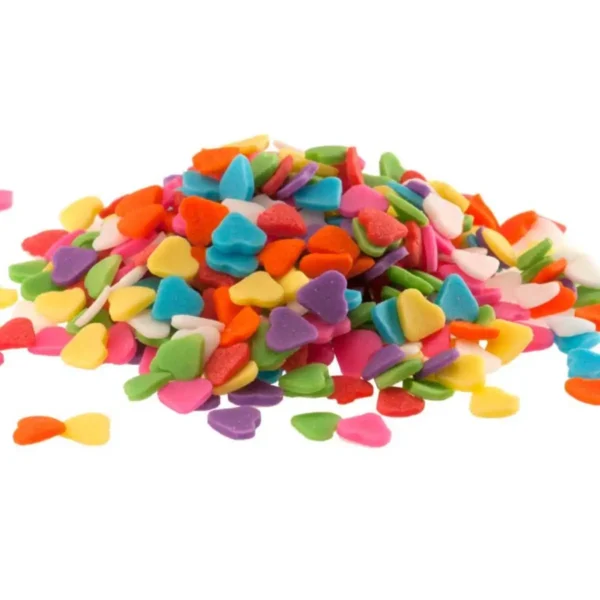 Dekora sprinklemix hartjes 100 gram - Afbeelding 2