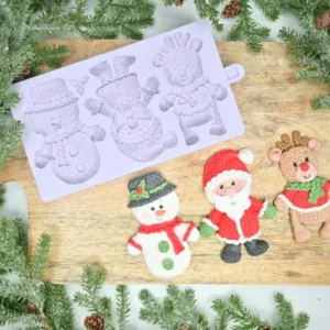 Karen Davies Knitted Christmas Mould