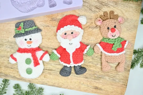 Karen Davies Knitted Christmas Mould - Afbeelding 2