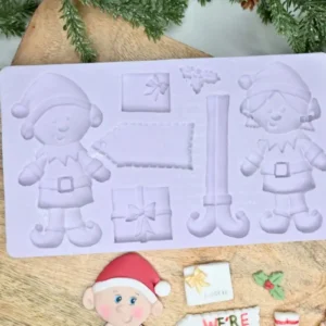 Karen Davies Christmas Elves Mould