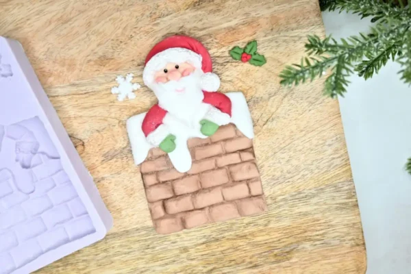 Karen Davies Santa’s Chimney Mould - Afbeelding 2