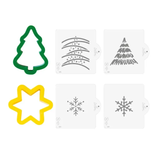 Decora Christmas Decorations Cookie Cutters and Stencils - Afbeelding 3